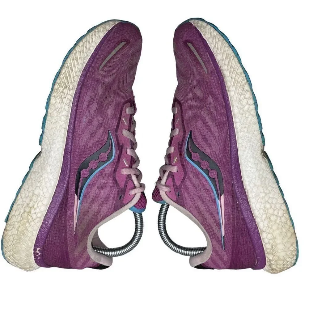 Saucony Womens Triumph 19 S10678-20 Purple Running Shoes Sneakers Size 9.5